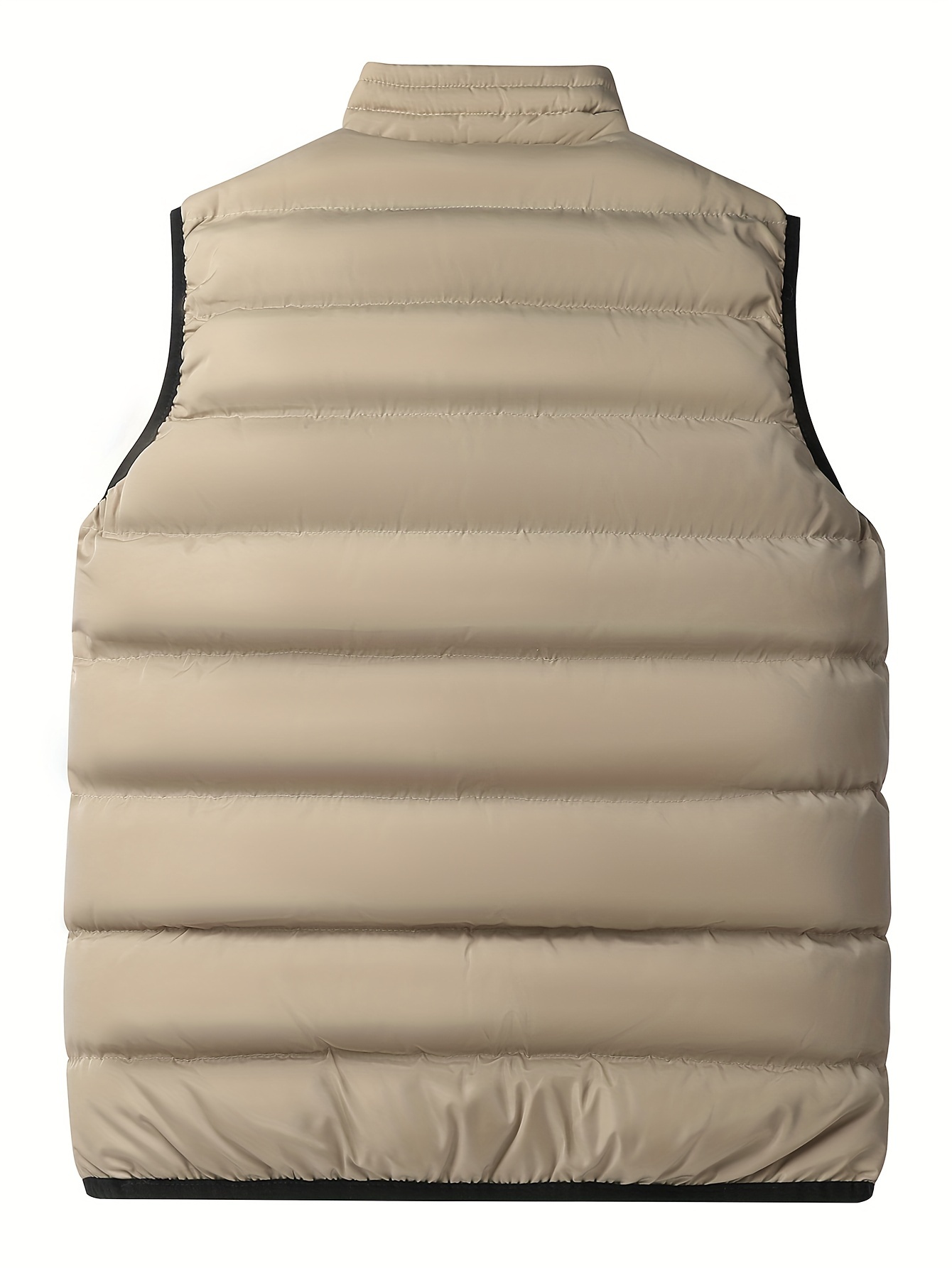 winter thick vest for men casual black warm padded sleeveless jacket best sellers details 11